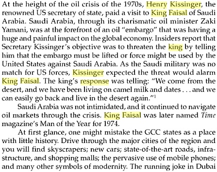 King Faisal & Henry Kissinger 2